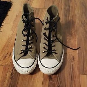 Leather Converse